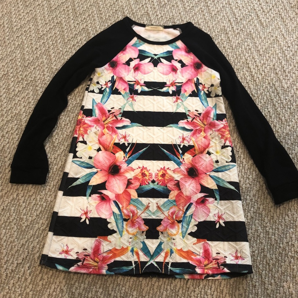 A floral gorgeous dress